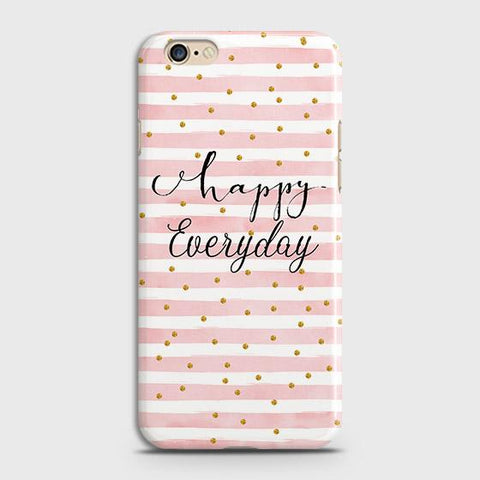 Oppo A39 Cover - Trendy Happy Everyday Printed Hard Case with Life Time Colors Guarantee
