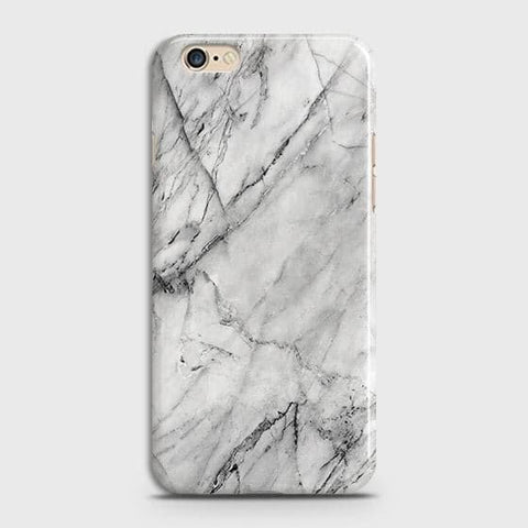Oppo A39 Cover - Matte Finish - Trendy White Floor Marble Printed Hard Case with Life Time Colors Guarantee - D2