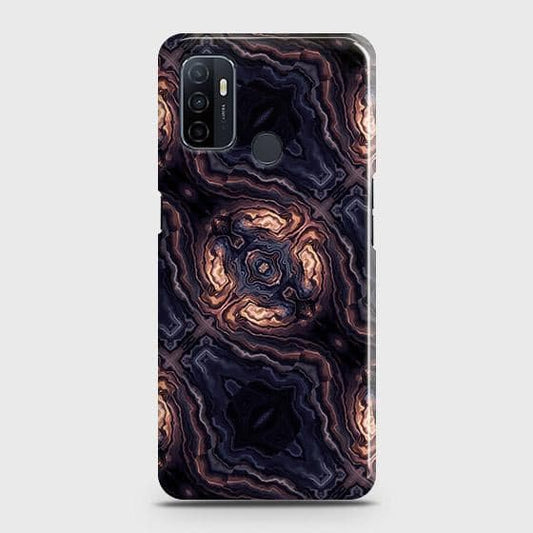 Oppo A53 Cover - Source of Creativity Trendy Printed Hard Case with Life Time Colors Guarantee