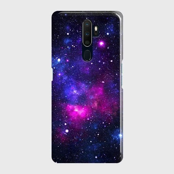 Oppo A9 2020 Cover - Dark Galaxy Stars Modern Printed Hard Case with Life Time Colors Guarantee