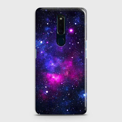 Oppo F11 Cover - Dark Galaxy Stars Modern Printed Hard Case with Life Time Colors Guarantee b63