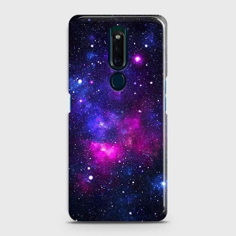 Oppo F11 Pro Cover - Dark Galaxy Stars Modern Printed Hard Case with Life Time Colors Guarantee