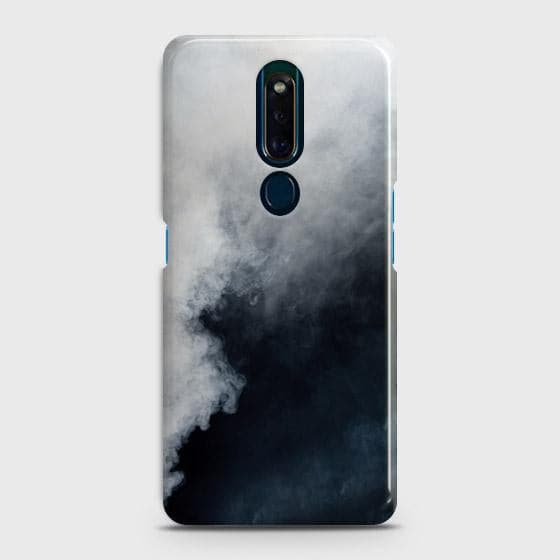 Oppo F11 Pro Cover - Matte Finish - Trendy Misty White and Black Marble Printed Hard Case with Life Time Colors Guarantee(1)