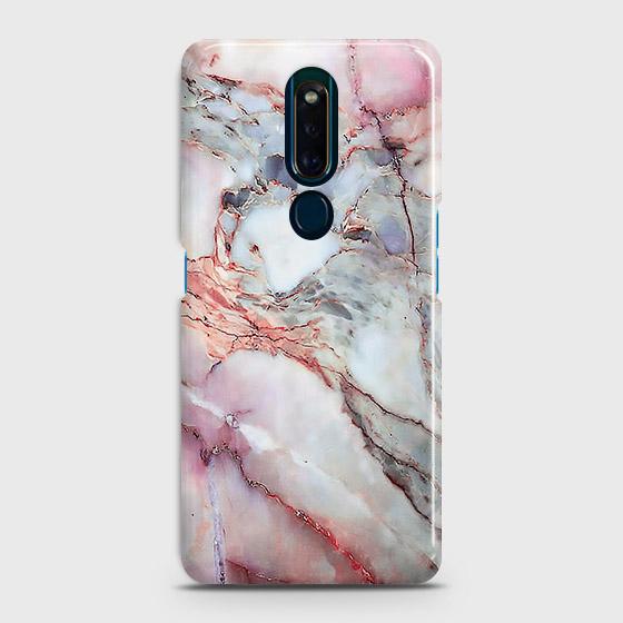 Oppo F11 Pro Cover - Violet Sky Marble Trendy Printed Hard Case with Life Time Colors Guarantee