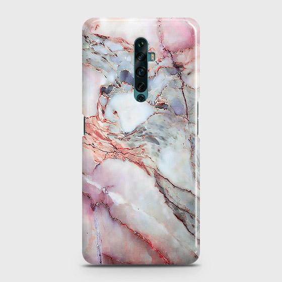 Oppo Reno 2F Cover - Violet Sky Marble Trendy Printed Hard Case with Life Time Colors Guarantee (2)