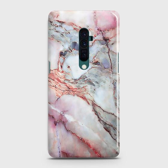 Oppo Reno 10x zoom Cover - Violet Sky Marble Trendy Printed Hard Case with Life Time Colors Guarantee