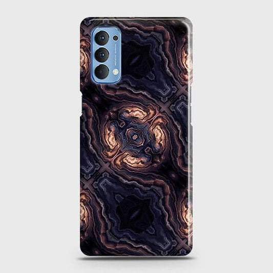 Oppo Reno 4 4G Cover - Source of Creativity Trendy Printed Hard Case with Life Time Colors Guarantee