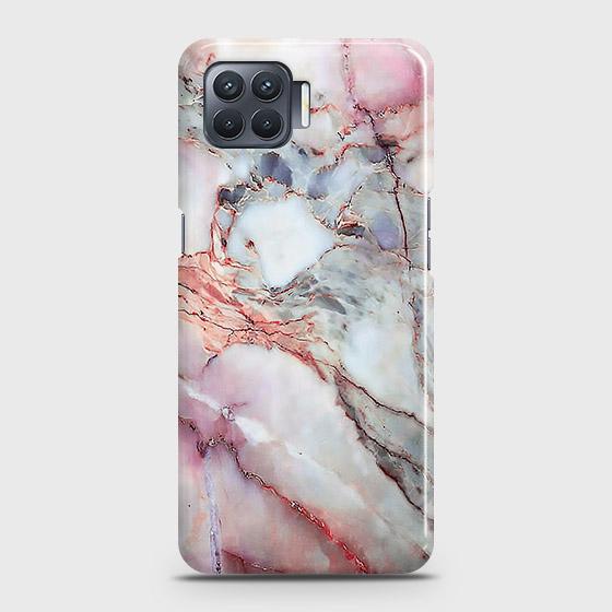 Oppo A73 Cover - Violet Sky Marble Trendy Printed Hard Case with Life Time Colors Guarantee