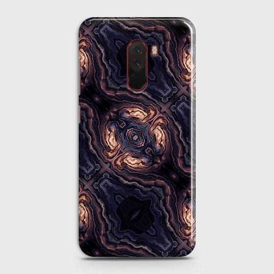 Xiaomi Pocophone F1 Cover - Source of Creativity Trendy Printed Hard Case with Life Time Colors Guarantee