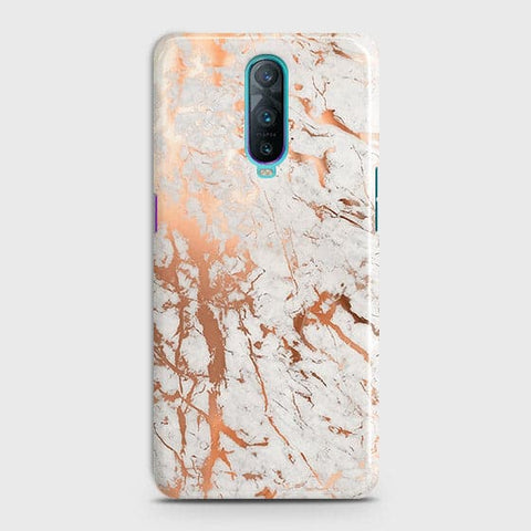 OPPO R17 Pro Cover - In Chic Rose Gold Chrome Style Printed Hard Case with Life Time Colors Guarantee