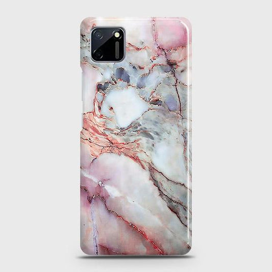 Realme C11 Cover - Violet Sky Marble Trendy Printed Hard Case with Life Time Colors Guarantee