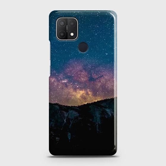Realme C25 Cover - Matte Finish - Embrace Dark Galaxy  Trendy Printed Hard Case with Life Time Colors Guarantee