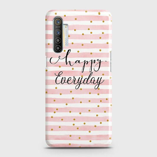 Realme XT Cover - Trendy Happy Everyday Printed Hard Case with Life Time Colors Guarantee