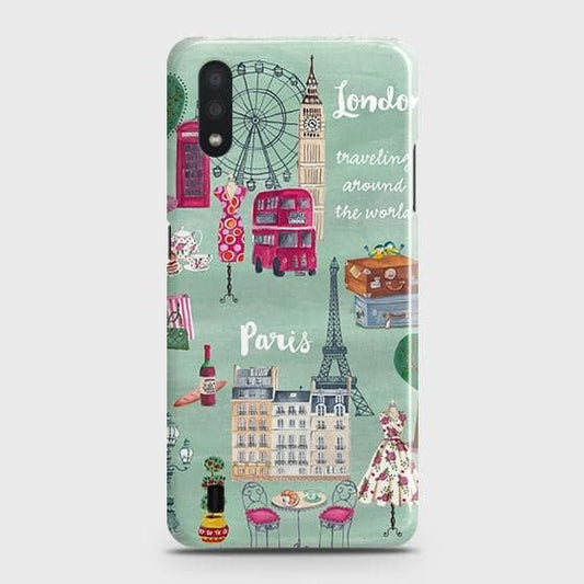 Oppo A11k Cover - Matte Finish - London, Paris, New York ModernPrinted Hard Case with Life Time Colors Guarantee