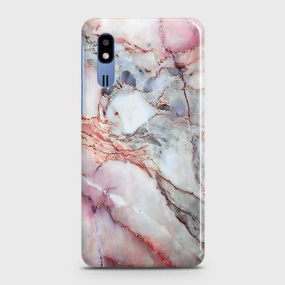 Samsung Galaxy A2 CoreCover - Violet Sky Marble Trendy Printed Hard Case with Life Time Colors Guarantee