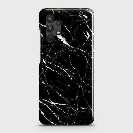 Samsung Galaxy A13 4G Cover - Trendy Black Marble Printed Hard Case with Life Time Colors Guarantee -B65 (2)