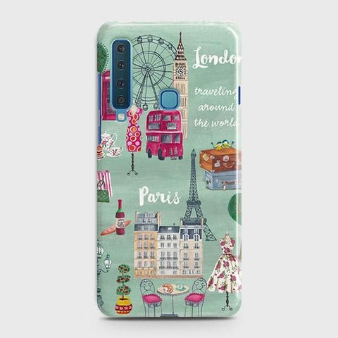 Samsung Galaxy A9 Star Pro Cover - Matte Finish - London, Paris, New York ModernPrinted Hard Case with Life Time Colors Guarantee