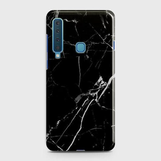 Samsung Galaxy A9 Star Pro Cover - Black Modern Classic Marble Printed Hard Case with Life Time Colors Guarantee