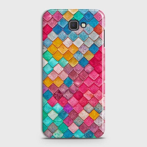 Samsung Galaxy J4 Core Cover - Chic Colorful Mermaid Printed Hard Case with Life Time Colors Guarantee