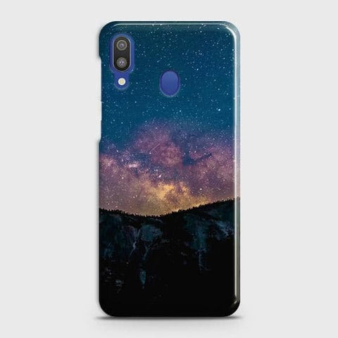 Samsung Galaxy M20 Cover - Matte Finish - Embrace Dark Galaxy  Trendy Printed Hard Case with Life Time Colors Guarantee