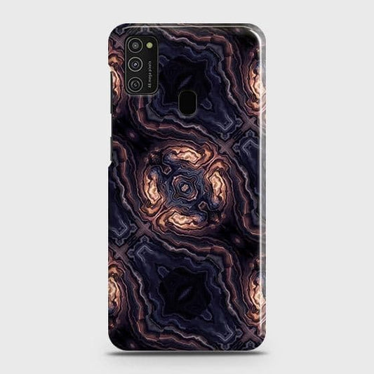 Samsung Galaxy M21 Cover - Source of Creativity Trendy Printed Hard Case with Life Time Colors Guarantee