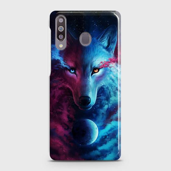 Samsung Galaxy M30 Cover - Infinity Wolf Trendy Printed Hard Case with Life Time Colors Guarantee