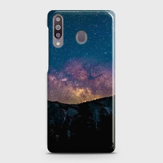 Samsung Galaxy M30 Cover - Matte Finish - Embrace Dark Galaxy  Trendy Printed Hard Case with Life Time Colors Guarantee