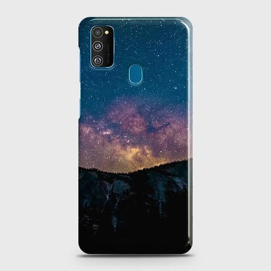 Samsung Galaxy M30s Cover - Matte Finish - Embrace Dark Galaxy  Trendy Printed Hard Case with Life Time Colors Guarantee
