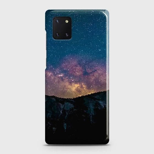 Samsung Galaxy Note 10 Lite Cover - Matte Finish - Embrace Dark Galaxy  Trendy Printed Hard Case with Life Time Colors Guarantee