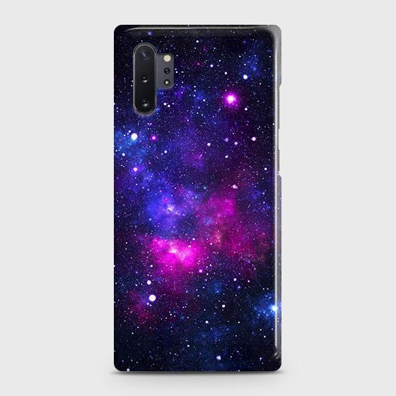 Samsung Galaxy Note 10 Plus Cover - Dark Galaxy Stars Modern Printed Hard Case with Life Time Colors Guarantee