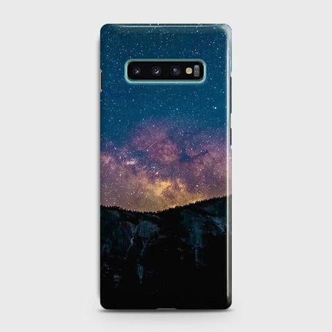 Samsung Galaxy S10 Cover - Matte Finish - Embrace Dark Galaxy  Trendy Printed Hard Case with Life Time Colors Guarantee