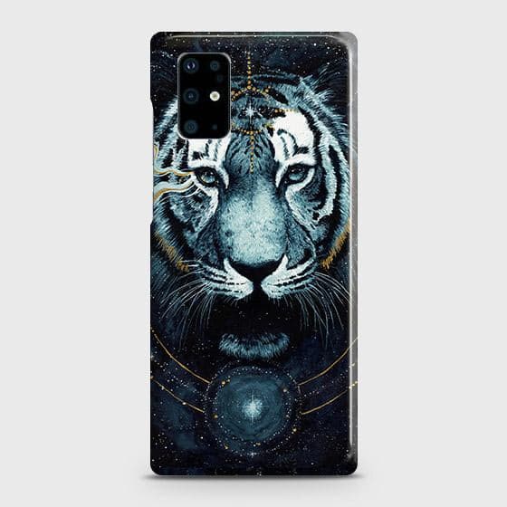 Samsung Galaxy S20 Cover - Vintage Galaxy Tiger Printed Hard Case with Life Time Colors Guarantee