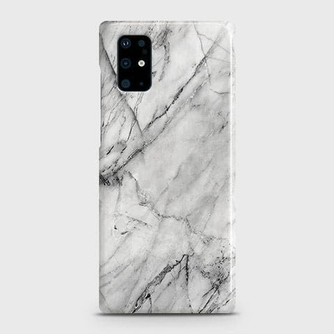 Samsung Galaxy S20 Plus Cover - Matte Finish - Trendy White Floor Marble Printed Hard Case with Life Time Colors Guarantee b54