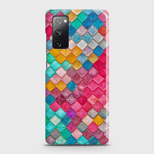 Samsung Galaxy S20 FE Cover - Chic Colorful Mermaid Printed Hard Case with Life Time  Colors Guarantee