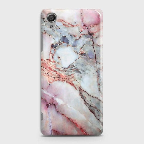 Sony Xperia XA1 Plus Cover - Violet Sky Marble Trendy Printed Hard Case with Life Time Colors Guarantee