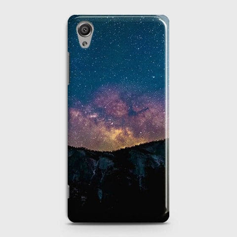 Sony Xperia XA1 Plus Cover - Matte Finish - Embrace Dark Galaxy  Trendy Printed Hard Case with Life Time Colors Guarantee