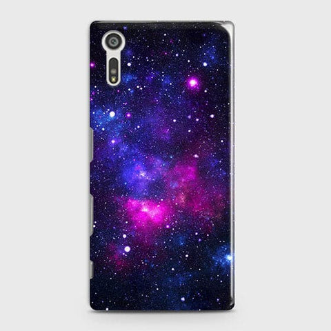 Sony Xperia XZ / XZs Cover - Dark Galaxy Stars Modern Printed Hard Case with Life Time Colors Guarantee