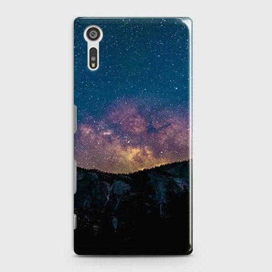 Sony Xperia XZ / XZs Cover - Matte Finish - Embrace Dark Galaxy  Trendy Printed Hard Case with Life Time Colors Guarantee