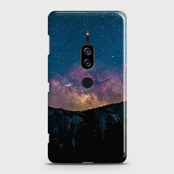 Sony Xperia XZ2 Premium Cover - Matte Finish - Embrace Dark Galaxy  Trendy Printed Hard Case with Life Time Colors Guarantee