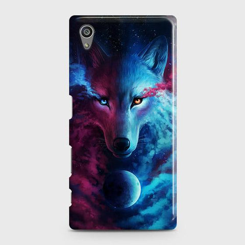 Sony Xperia Z5 Cover - Infinity Wolf Trendy Printed Hard Case with Life Time Colors Guarantee