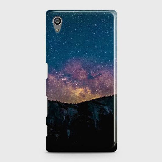Sony Xperia Z5 Cover - Matte Finish - Embrace Dark Galaxy  Trendy Printed Hard Case with Life Time Colors Guarantee