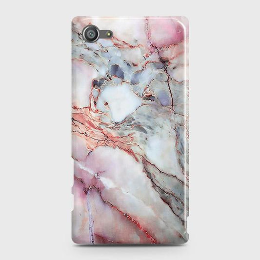 Sony Xperia Z5 Compact / Z5 Mini Cover - Violet Sky Marble Trendy Printed Hard Case with Life Time Colors Guarantee