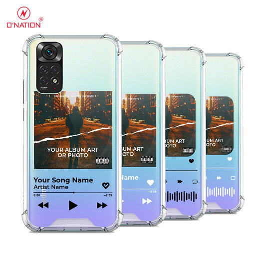 Xiaomi Redmi Note 11 Pro Cover - Personalised Album Art Series - 4 Designs - Clear Phone Case - Soft Silicon Borders