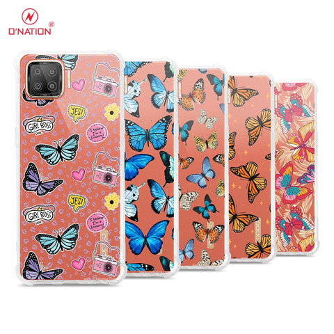 Oppo F17 Cover - O'Nation Butterfly Dreams Series - 9 Designs - Clear Phone Case - Soft Silicon Borders