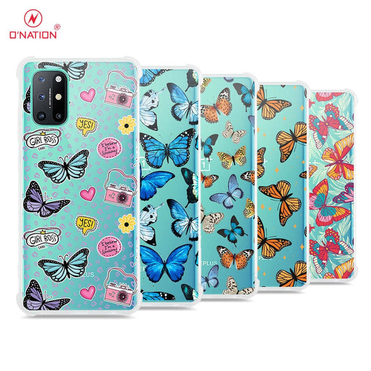 OnePlus 8T Cover - O'Nation Butterfly Dreams Series - 9 Designs - Clear Phone Case - Soft Silicon Borders