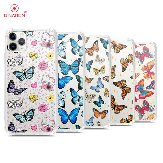iPhone 11 Pro Max Cover - O'Nation Butterfly Dreams Series - 9 Designs - Clear Phone Case - Soft Silicon Borders