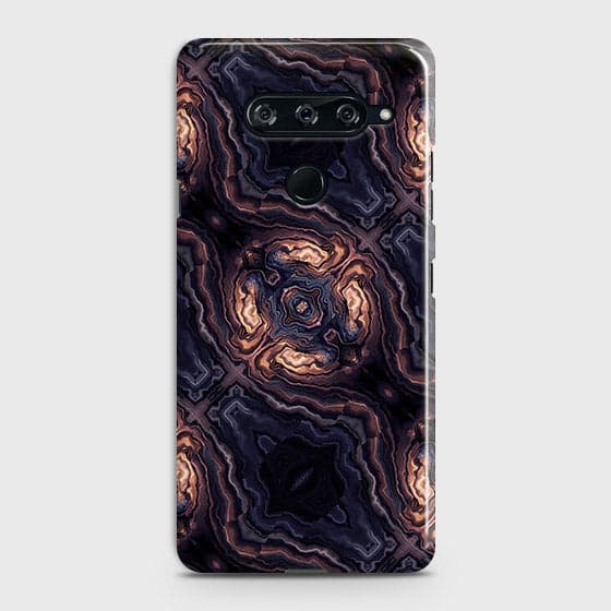 LG V40 ThinQ Cover - Source of Creativity Trendy Printed Hard Case with Life Time Colors Guarantee B84