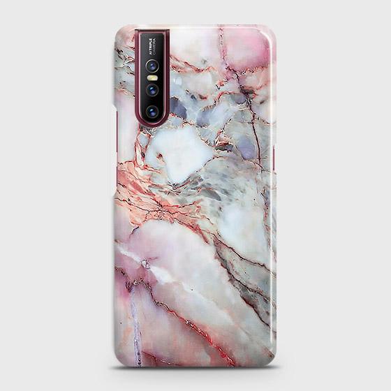 Vivo V15 Pro Cover - Violet Sky Marble Trendy Printed Hard Case with Life Time Colors Guarantee