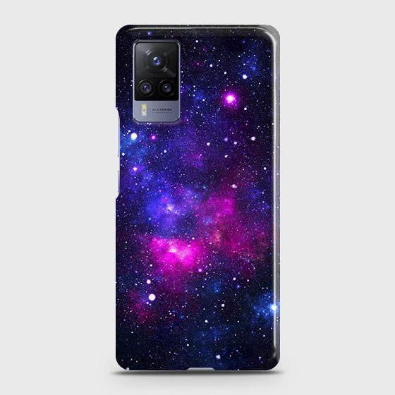 Vivo X60 Pro Cover - Dark Galaxy Stars Modern Printed Hard Case with Life Time Colors Guarantee