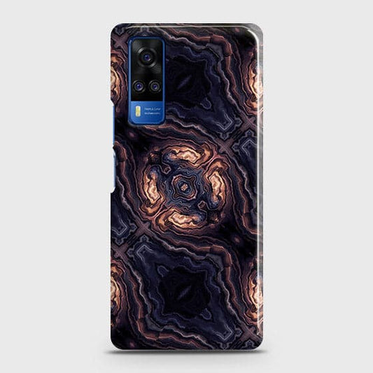Vivo Y31 Cover - Source of Creativity Trendy Printed Hard Case with Life Time Colors Guarantee
